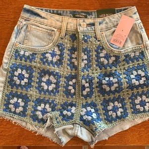 Highrise Cutoff Shorts.  Size 4.